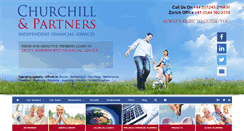 Desktop Screenshot of churchillandpartners.com